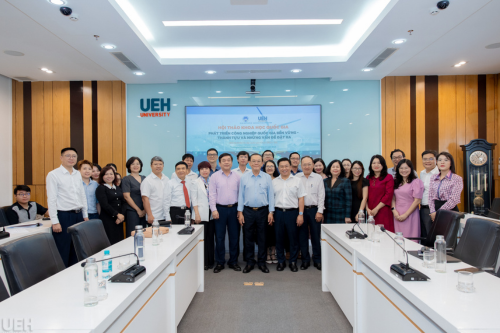 Hội thảo Khoa học quốc gia UEH - NEU: Phát triển công nghiệp bền vững và hoàn thiện thể chế dữ liệu số quốc gia trong điều kiện mới