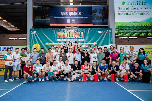 [UEH 50] Chính thức ra mắt CLB Pickleball UEH Alumni và khởi động chuỗi hoạt động thể thao “Ready for Homecoming 2026” 