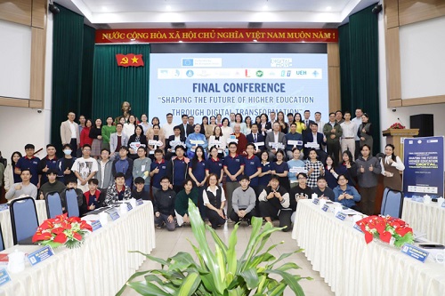 UEH tham dự Hội thảo tổng kết và phiên họp cuối kỳ dự án Erasmus+ DIGITAL MOVE “Kiến tạo tương lai giáo dục đại học bền vững thông qua chuyển đổi số”