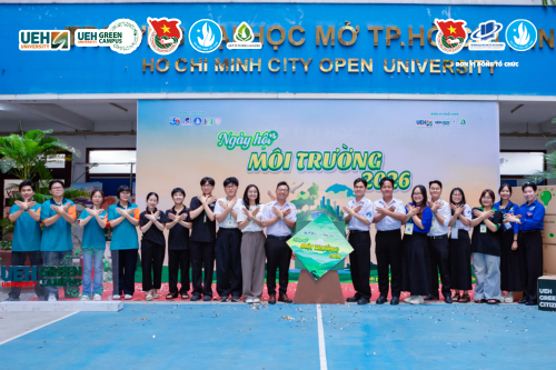 [Let’s Green Unitour Day 2025] Mở lối tương lai xanh, cùng sinh viên Trường Đại học Mở Thành phố Hồ Chí Minh khám phá Mô hình Đại học Xanh