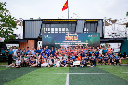 [UEH 50] Giải giao hữu Bóng đá Cựu sinh viên UEH 2026 “Ready for Homecoming” và chính thức ra mắt Câu lạc bộ Bóng đá UEH Alumni  
