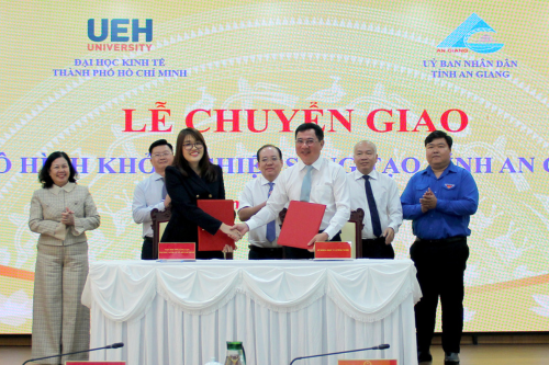 UEH chuyển giao mô hình khởi nghiệp sáng tạo, đồng hành xây dựng hệ sinh thái đổi mới tỉnh An Giang