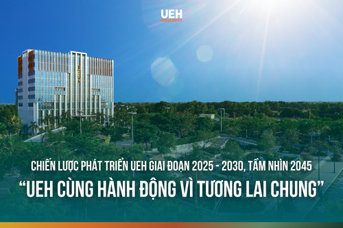 Chiến lược phát triển UEH giai đoạn 2025 - 2030, tầm nhìn 2045 “UEH cùng hành động vì tương lai chung”