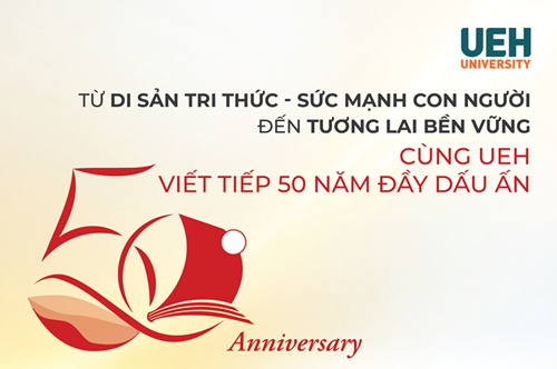 [UEH 50] Landing Page UEH 50 năm chính thức ra mắt - Hành trình 50 năm và những chặng đường phía trước