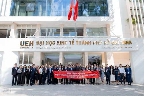 UEH tiếp đón phái đoàn các trường đại học Đài Loan, thúc đẩy quan hệ song phương về giáo dục đại học và đổi mới sáng tạo 