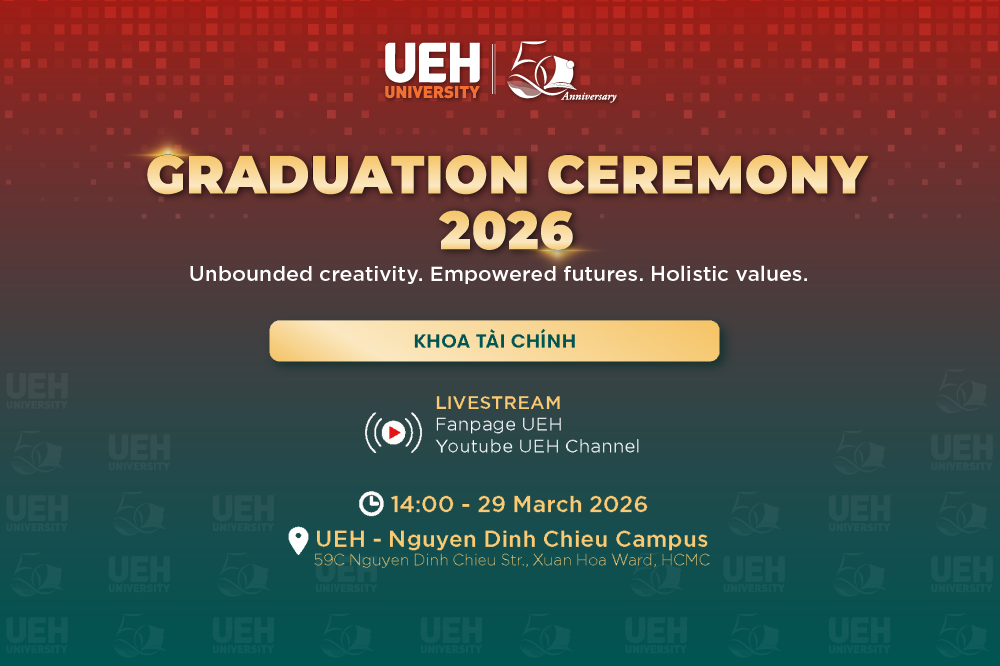 [LIVE] Lễ Tốt nghiệp UEH Khoa Tài chính