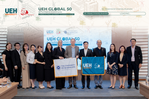 [UEH 50 Global Partners] Khoa Kế toán, Trường Kinh doanh UEH tăng cường hợp tác đào tạo quốc tế với Đại học Queensland (Úc)