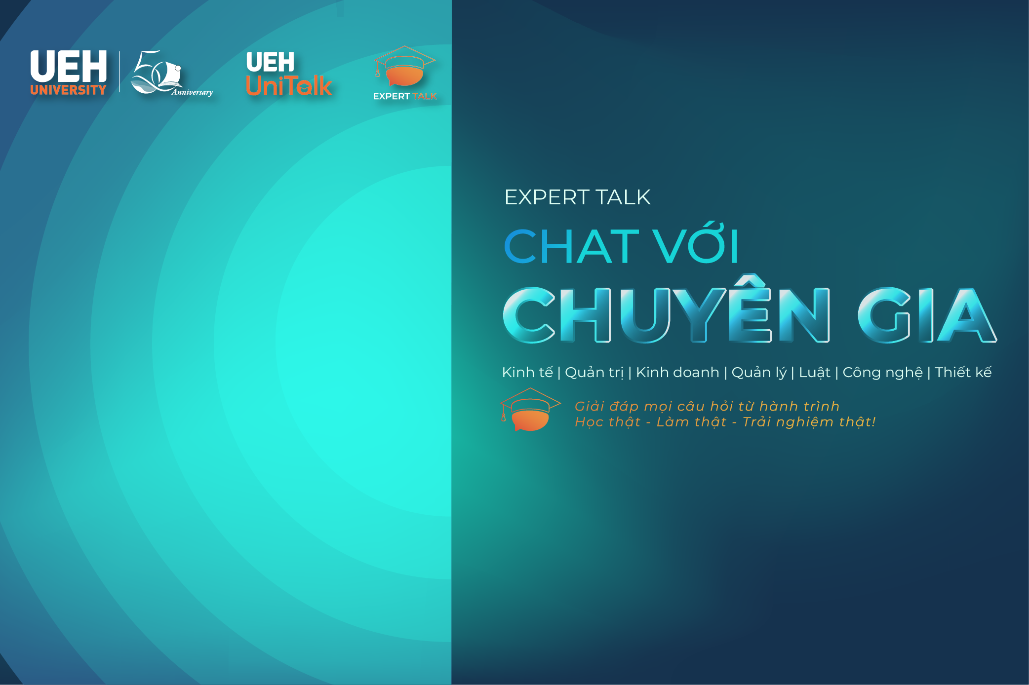 [UEH Uni Talk] Chuỗi Talkshow “Expert Talk – Chat với chuyên gia”: Đi tìm lời giải đáp về ngành nghề tương lai cho thế hệ người học 5.0
