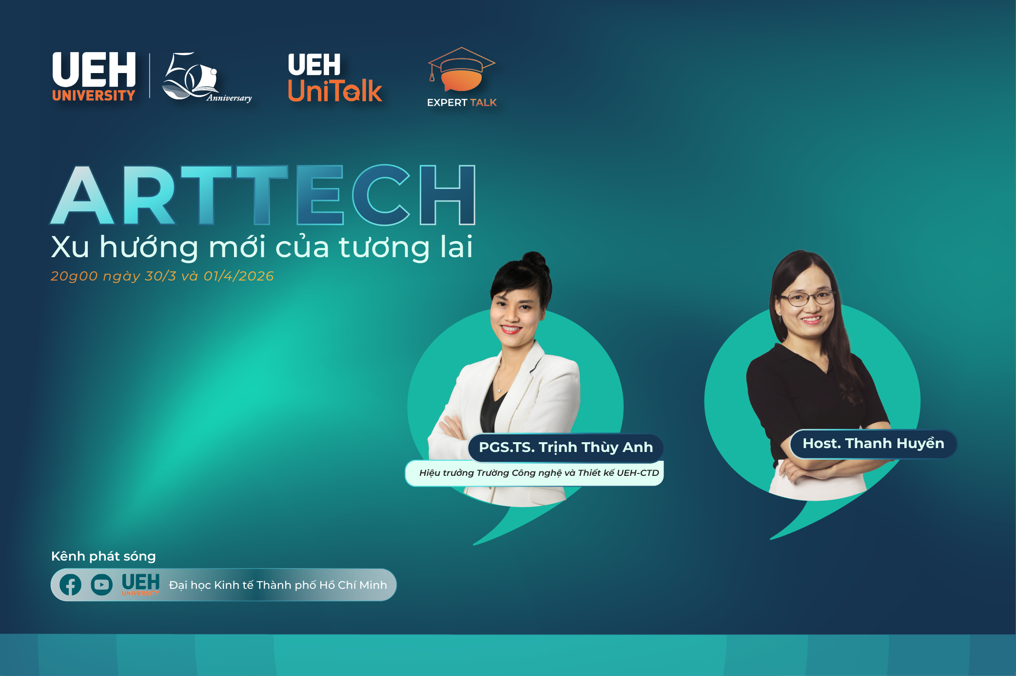 [LIVE] Expert Talk Tập 1: ArtTech - Xu hướng mới của tương lai