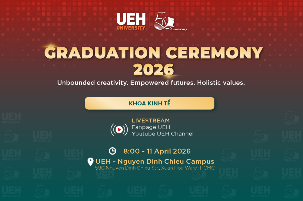 [LIVE] Lễ Tốt nghiệp UEH Khoa Kinh tế