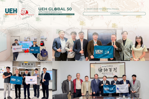 [UEH 50 Global Partners] Viện Công nghệ thông minh và tương tác - Trường Công nghệ và Thiết kế UEH thúc đẩy kết nối học thuật tại Đài Loan