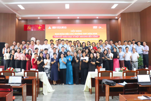 [UEH 50] UEH Mekong kết nối giáo dục vì một Mekong bền vững thông qua Hội nghị Ban Giám hiệu các trường THPT năm 2026