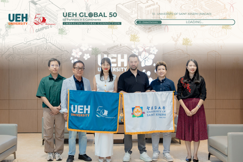 [UEH 50 Global Partners] Trường Công nghệ và Thiết kế UEH và Đại học Saint Joseph, Macao (USJ): Mở rộng cơ hội hợp tác đào tạo và nghiên cứu
