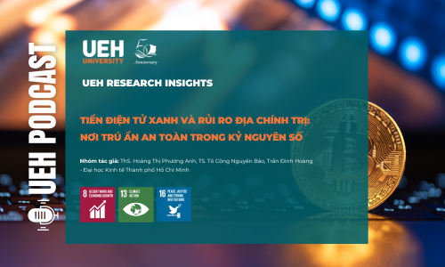 [Research Contribution] Tiền điện tử xanh và rủi ro địa chính trị: Nơi trú ẩn an toàn trong kỷ nguyên số