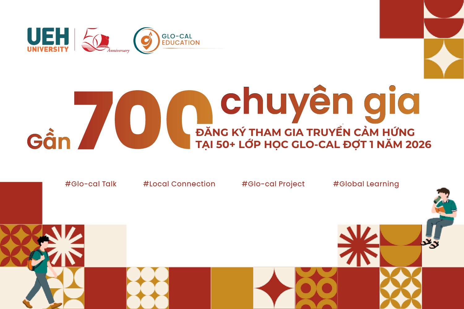 [UEH 50] Gần 700 chuyên gia, nhà quản lý, doanh nghiệp tham gia chương trình giảng viên thực tiễn tại UEH đợt 1 năm 2026