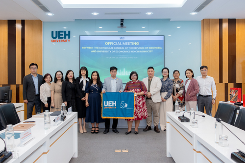 UEH đón tiếp Tổng lãnh sự Indonesia tại TP. Hồ Chí Minh, mở ra chương mới trong chiến lược hợp tác sâu rộng và toàn diện giữa hai bên