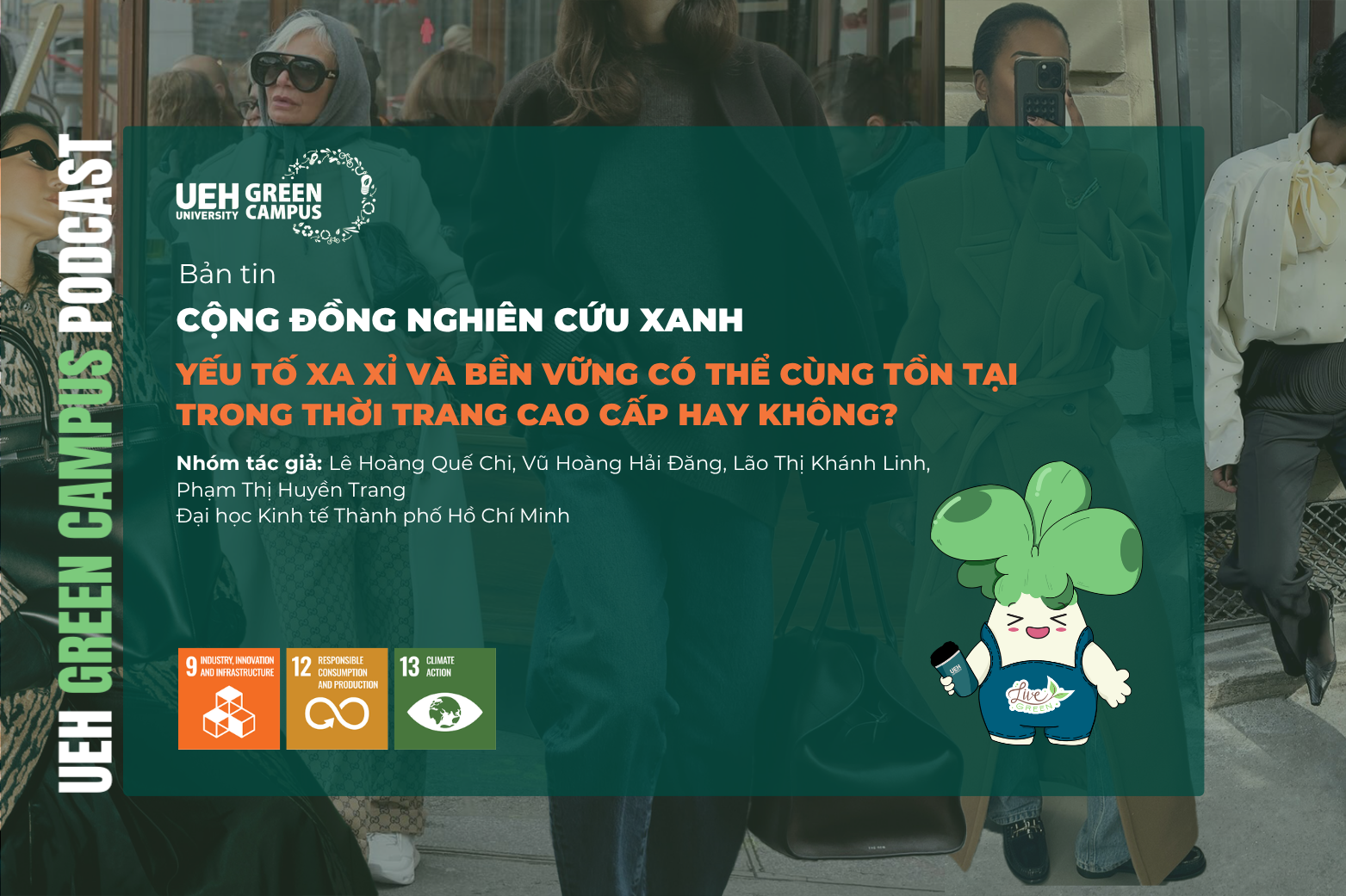 [Research Contribution] Yếu tố xa xỉ và bền vững có thể cùng tồn tại trong thời trang cao cấp hay không?
