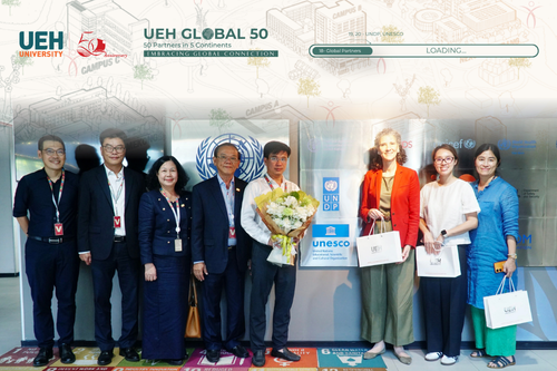 [UEH 50 Global Partners] UEH đẩy mạnh hợp tác cùng UNDP và UNESCO tại Việt nam, thúc đẩy phát triển cộng đồng bền vững