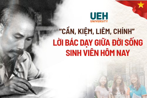 “Cần, kiệm, liêm, chính” - Lời Bác dạy giữa đời sống sinh viên hôm nay