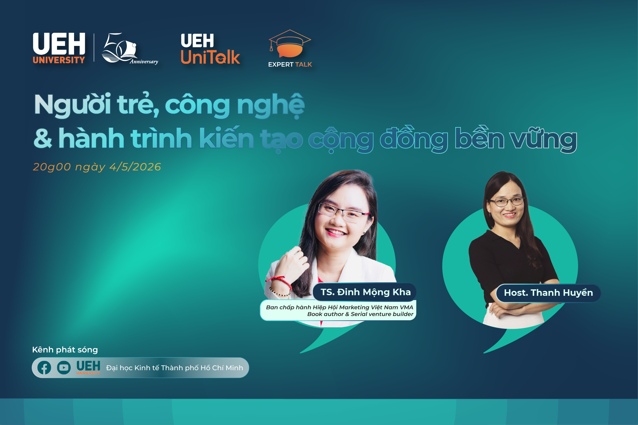 [Expert Talk] Người trẻ, công nghệ & hành trình kiến tạo cộng đồng bền vững