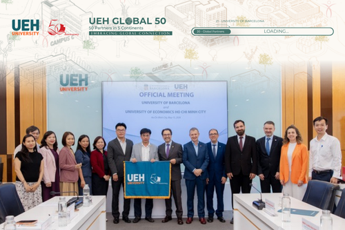 [UEH 50 Global Partners] UEH mở rộng hợp tác chiến lược với Đại học Barcelona, Tây Ban Nha trong các lĩnh vực đào tạo, nghiên cứu và phát triển mạng lưới học thuật quốc tế