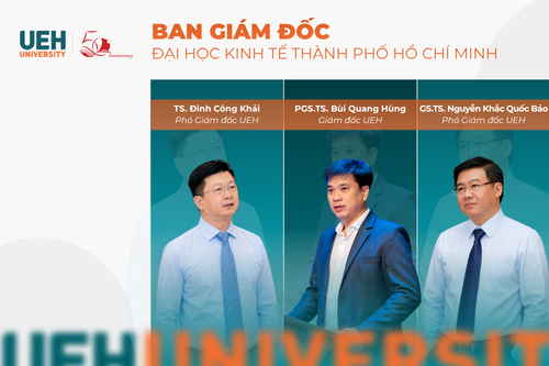 UEH kiện toàn Ban Giám đốc, hoàn thiện bộ máy quản trị đại học đa ngành theo quy định mới
