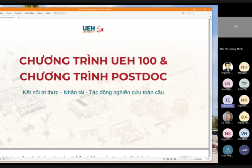 UEH giới thiệu Hệ sinh thái học thuật và nghiên cứu đến đội ngũ giảng viên