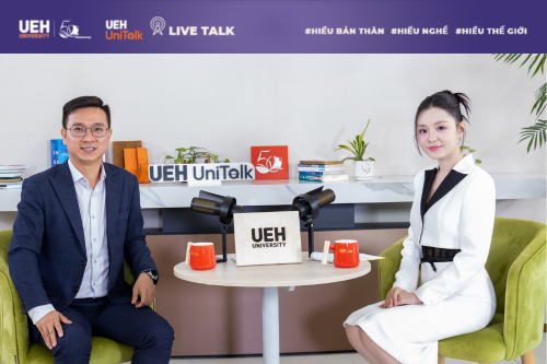 [UEH Uni Talk] Live Talk Hướng nghiệp Bền vững 5.0 “Empowering Tomorrow” – Bước ra thế giới từ giảng đường trong nước