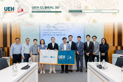 [UEH 50 Global Partners] UEH ký kết hợp tác cùng Công ty TNHH MTV Việt Nam GS Industry thúc đẩy nghiên cứu và ứng dụng đô thị thông minh
