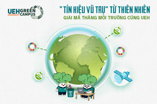 [Green Vibe Only] "Tín hiệu vũ trụ" từ thiên nhiên: Giải mã tháng môi trường cùng UEH