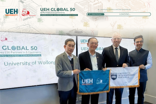 [UEH 50 Global Partners] UEH và UOW tăng cường hợp tác chiến lược trong hành trình quốc tế hoá giáo dục