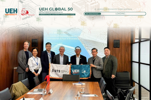 [UEH 50 Global Partners] UEH và Đại học Công nghệ Sydney thúc đẩy hợp tác giáo dục quốc tế trong kỷ nguyên đổi mới sáng tạo