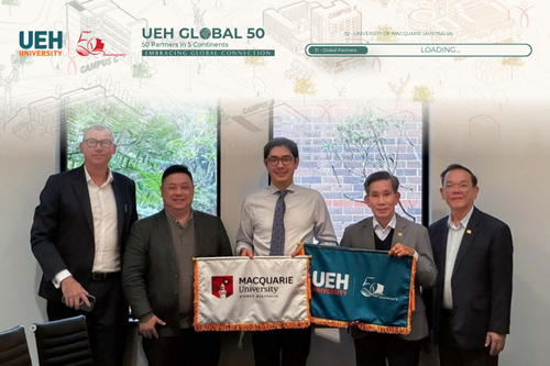 [UEH 50 Global Partners] UEH & Macquarie: Mở rộng hợp tác chiến lược hướng đến trung tâm giáo dục khu vực tại Đông Nam Á