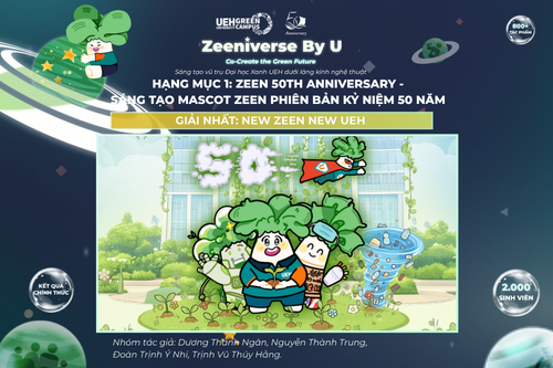 [Zeeniverse by U] "New Zeen New UEH": Khi củ cải xanh Zeen vươn mình thành Hệ sinh thái Di sản - Tác phẩm xuất sắc đạt Giải Nhất - Hạng mục 1