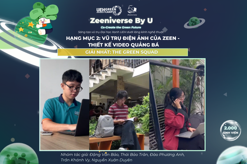 [Zeeniverse by U] "The Green Squad": Biệt đội xanh và hành trình tìm kiếm "Giá trị vượt ngoài mọi thuật toán" - Quán quân hạng mục Video Quảng bá