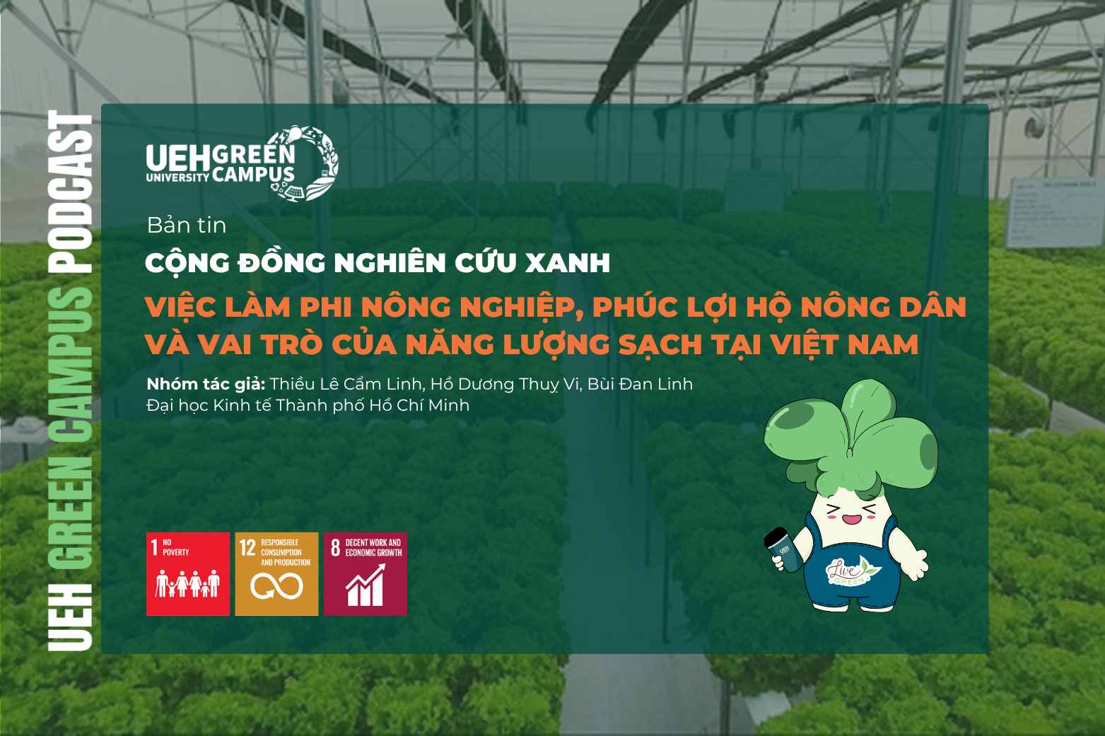 [Research Contribution] Việc làm phi nông nghiệp, phúc lợi hộ nông dân và vai trò của năng lượng sạch tại Việt Nam