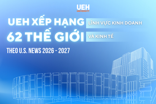 Lĩnh vực Kinh doanh và Kinh tế của UEH xếp hạng 62 thế giới theo U.S. News 2026 - 2027