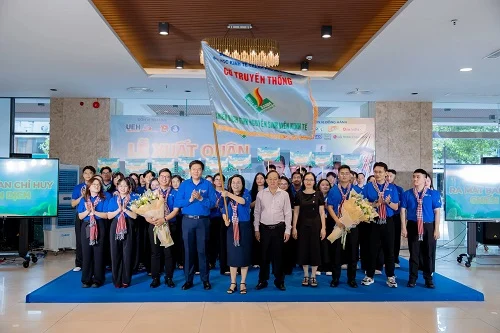 Lễ xuất quân Chiến dịch Tình nguyện Sinh viên Kinh tế 2026: Khởi hành từ nhiệt huyết, viết tiếp hành trình cống hiến sức trẻ!