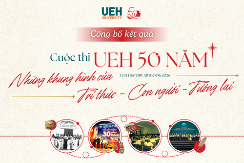 UEH công bố các tác phẩm tiêu biểu Cuộc thi "UEH 50 năm - Những khung hình của tri thức - con người - tương lai"