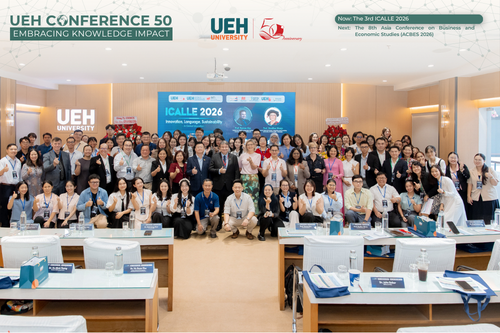 [UEH CONFERENCE 50] ICALLE 2026: Kết nối học thuật, kiến tạo tương lai giáo dục ngôn ngữ trong kỷ nguyên AI
