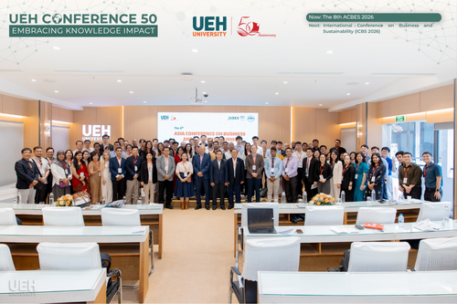 [UEH CONFERENCE 50] UEH tổ chức Hội thảo Khoa học Quốc tế về Kinh tế và Kinh doanh Châu Á lần thứ 8 (ACBES 2026)