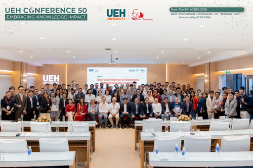 [UEH CONFERENCE 50] ACBES 2026: Hội thảo khoa học quốc tế về Kinh tế và Kinh doanh châu Á lần thứ 8