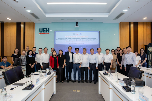 Hội thảo Khoa học Quốc gia UEH - TMU: Nghiên cứu thực trạng hệ thống chính sách và năng lực đổi mới sáng tạo của các doanh nghiệp Việt Nam