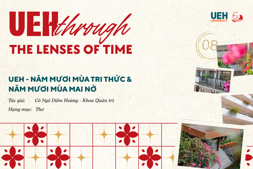 [UEH Through the Lenses of Time #08] UEH - Năm mươi mùa tri thức & Năm mươi mùa mai nở