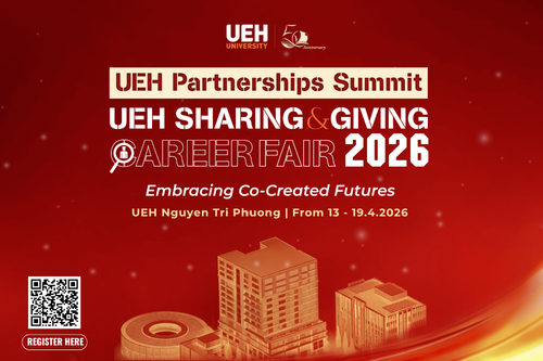 [UEH 50] UEH Sharing & Giving Series – Career Fair 2026 and UEH Partnerships Summit