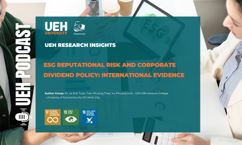 [Research Contribution] ESG Reputational Risk and Corporate Dividend Policy: International Evidence