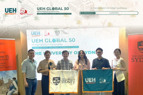 [UEH 50 Global Partners] Promoting Academic Connectivity and International Articulation Programs between UEH and The University of Sydney (Australia)