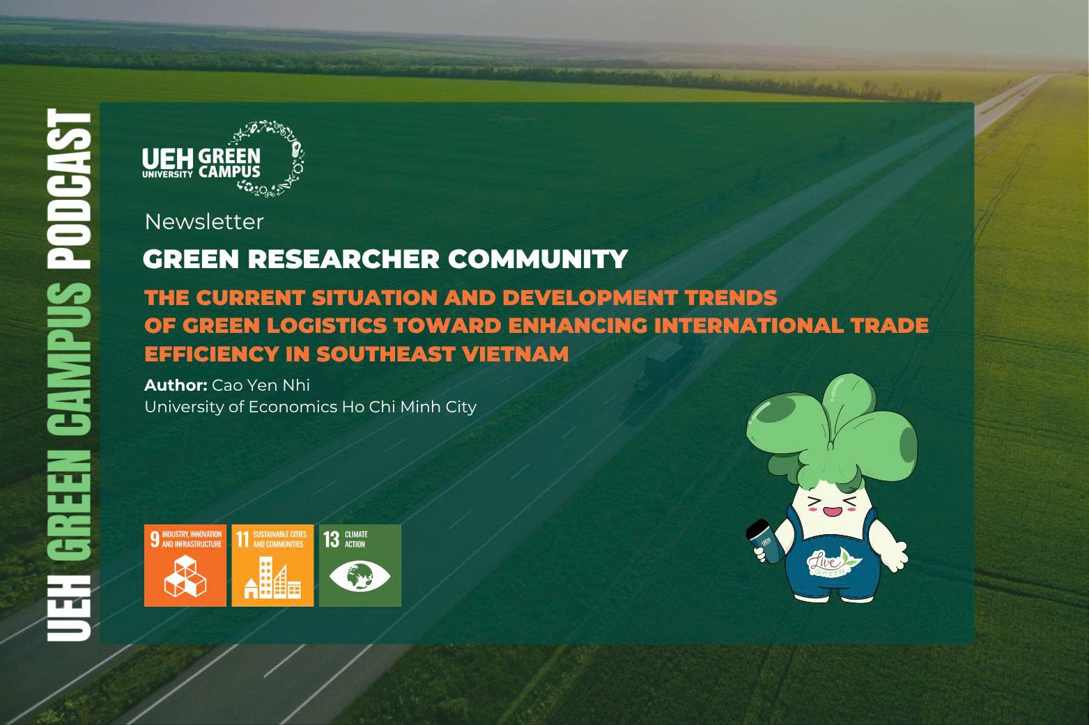 [Research Contribution] The current situation and development trends of green logistics toward enhancing international trade efficiency in Southeast Vietnam