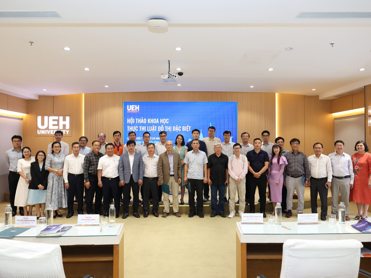 Scientific Conference: "Implementing the Special Urban Law: A Roadmap for Building Ho Chi Minh City into a Smart, Sustainable, and Net-Zero City"