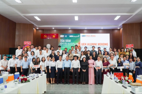 Symposium: "Co-creating a Sustainable UEH Alumni Mekong Ecosystem: Connecting Knowledge - Converging Resources – Disseminating Values for Regional Development"